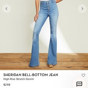 Veronica Beard Sheridan Bell Bottom in Lakeshore